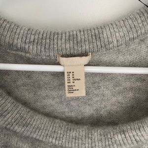 Soft Grey H&M sweater